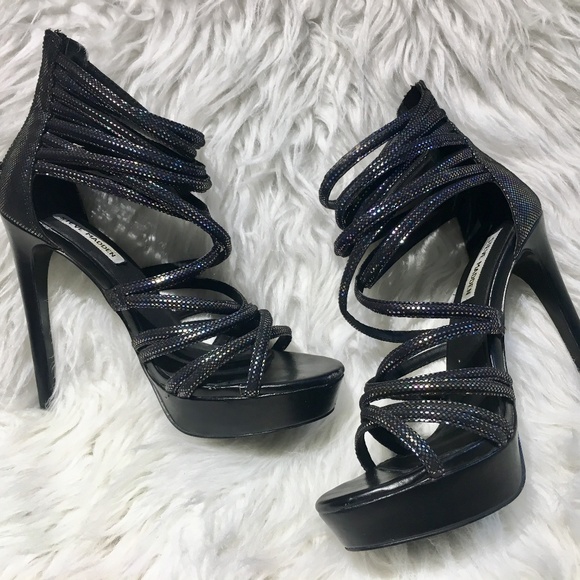 Steve Madden Shoes - Steve Madden 8.5 metallic tubing stilettos